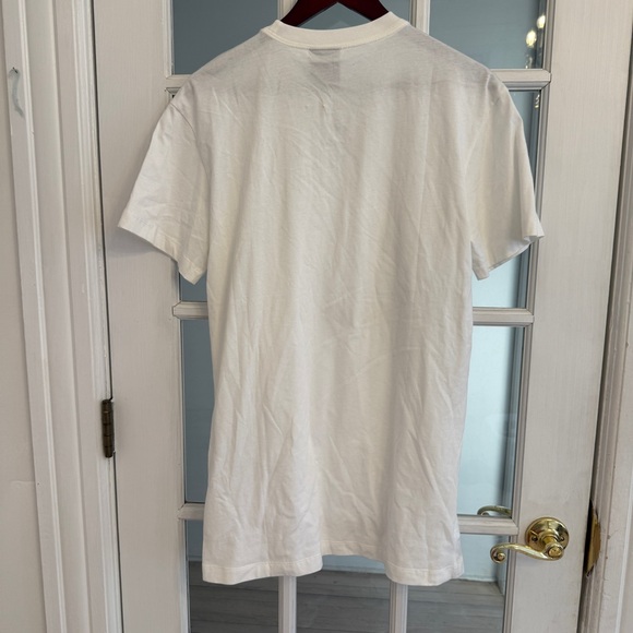 NIKE Women's White Short Sleeve Sportswear Essential T-Shirt Dress Size S NEW - Picture 2 of 7